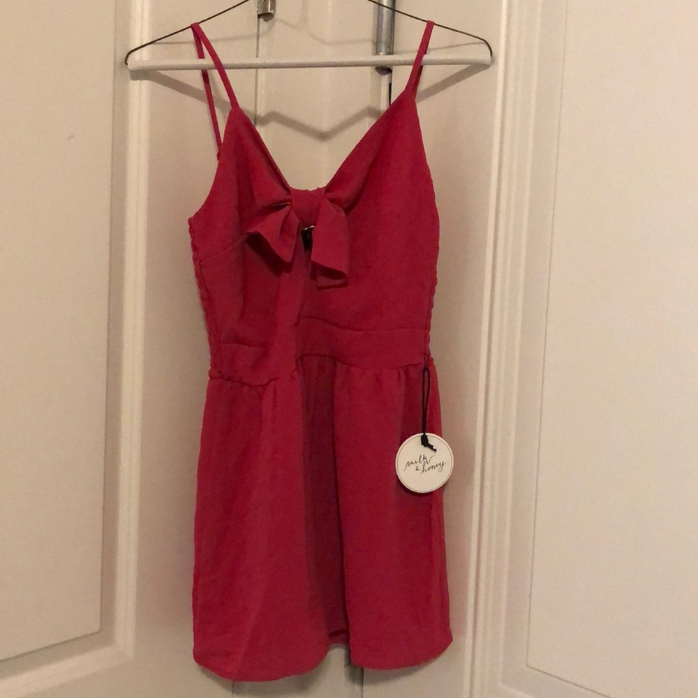 Pink Romper.